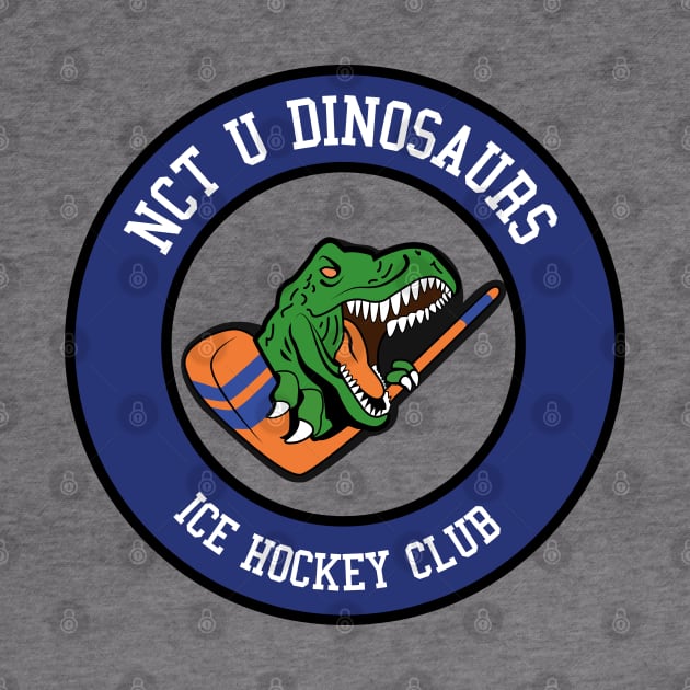 NCT's DINOSAUR HOCKEY CLUB LOGO - 90'S LOVE (NCT) by Duckieshop